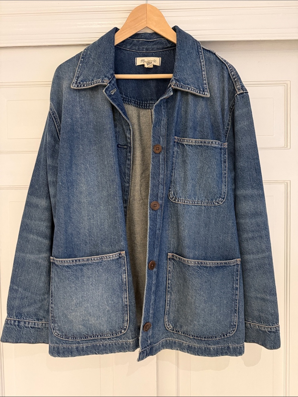 Madewell Men's Blue Denim Jacket Shirt